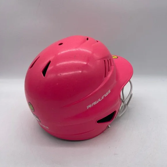 Rawlings RCFH Pink 6.5-7.5 Softball Batting Helmet + Face Guard WALRCFHMSBFG-OPK - Picture 16 of 16